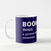 Bookkeeping Expert Funny Definition Mug コーヒーマグカップ (左)
