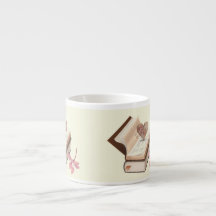 Booklover/book withe heart map