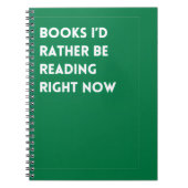 Booklover Notebook ノートブック (正面)