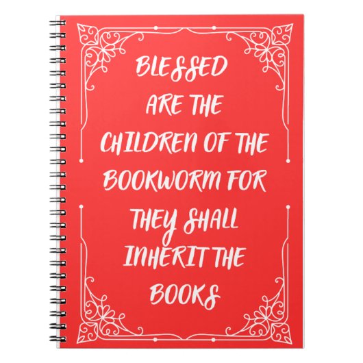 Booklover's Notebook ノートブック (正面)