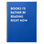 Booklovers Notebook ノートブック (正面)