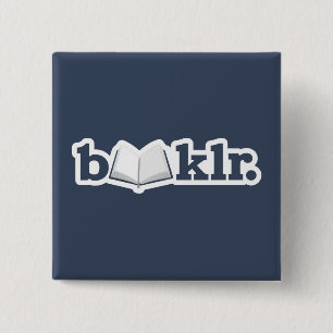 Booklrのロゴボタン 缶バッジ