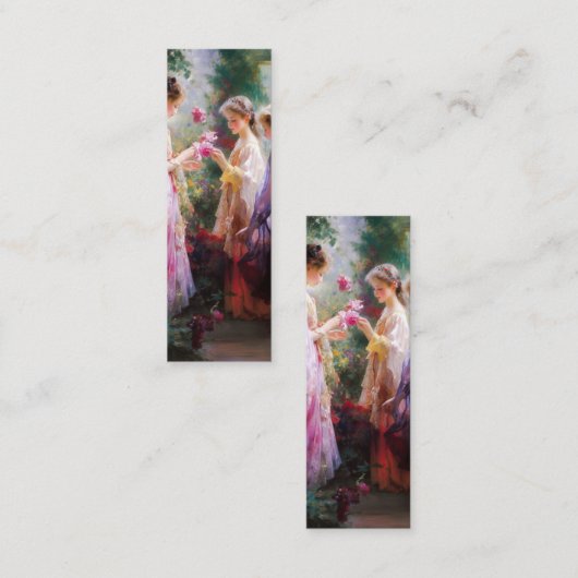 Bookm3女遊の子の庭 スキニー名刺 (正面/裏面)