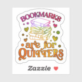 Bookmarks are for Quitters シール (シート)