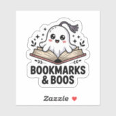 Bookmarks & Boos シール (シート)