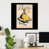 BOOKS – ギフト最高の ポスター (ホームオフィス)