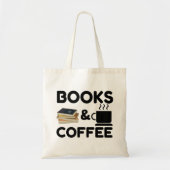 Books And Coffee トートバッグ (正面)