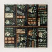 Books and Flowersパズル ジグソーパズル (横)