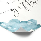 Books And Gifts Baby Shower Sunshine ポスター (角)