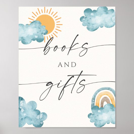 Books And Gifts Baby Shower Sunshine ポスター (正面)
