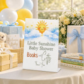 Books And Gifts For Sunshine Baby Showe 台座サイン