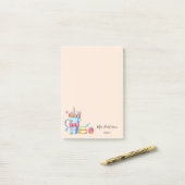 Books Appleおよびハート先生ノート ポストイット (デスク上)