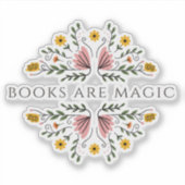 Books are Magic Sticker シール (正面)