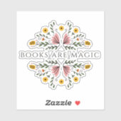 Books are Magic Sticker シール (シート)