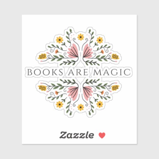 Books are Magic Sticker シール (シート)