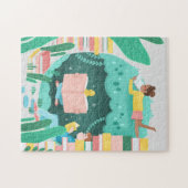 Books Are My Happy Place ジグソーパズル (横)