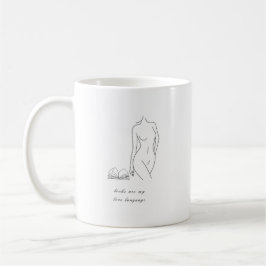 Books Are My Love Language | Mug for Book Lover コーヒーマグカップ