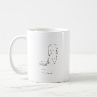 Books Are My Love Language | Mug for Book Lover コーヒーマグカップ