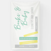 Books Baby Shower 横断幕 (縦)