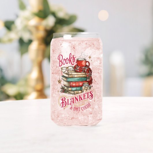 Books Blankets and Hot Cocoa  ガラス缶 (インサイチュ (ウェディング))