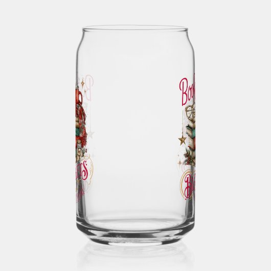 Books Blankets and Hot Cocoa  ガラス缶 (左)