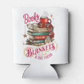 Books Blankets and Hot Cocoa  缶クーラー (裏面)