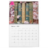 Books & Blossoms 2026 カレンダー (2月 2027)