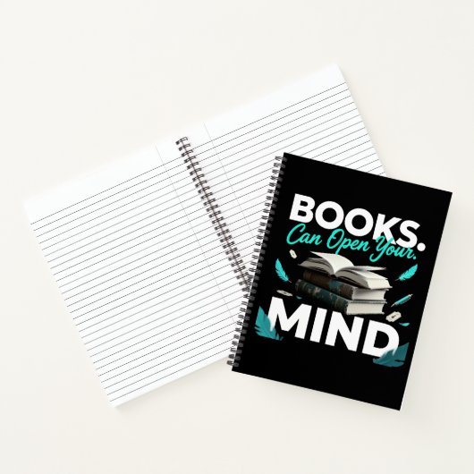 Books Can Open Your Mind ノートブック (内部)