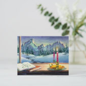 BOOKS & CANDLE by SHARON SHARPE ポストカード (スタンド正面)