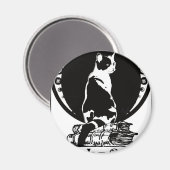 Books,cats,life is sweet Kopie_vectorized マグネット (正面/裏面)