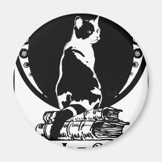 Books,cats,life is sweet Kopie_vectorized マグネット