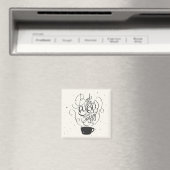 Books Coffeeと私を幸せにする マグネット (インサイチュ (食洗機))