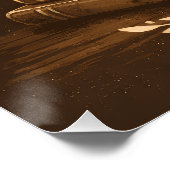 Books, Coffee & Quiet – Dark Academia Book Lover ポスター (コーナー)