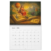 Books Come Alive – Imaginative Literary カレンダー (3月 2026)