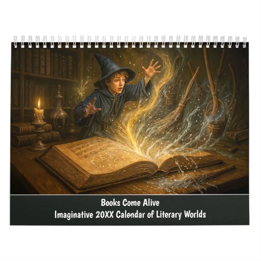 Books Come Alive – Imaginative Literary カレンダー (カバー)