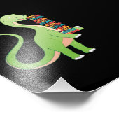 Books Dino Reading Book Literature フォトプリント (角)