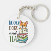 Books Dogs and Tea 読 Weekend's キーホルダー (裏面)