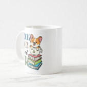 Books Dogs and Tea 読 Weekend's コーヒーマグカップ (正面左)