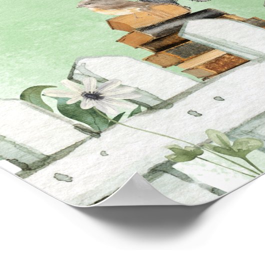 Books & Dogs Poster ポスター (角)