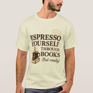 Books & Espresso Shirt – 居心地の良いコーヒーモーメント Tシャツ