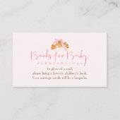 Books for Baby Bun in the Oven Coquette Croissant エンクロージャーカード (正面)