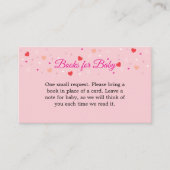 Books For Baby Card to Include with Invitations エンクロージャーカード (正面)
