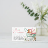 Books for Baby Christmas Gingerbread Baby Shower エンクロージャーカード (スタンド正面)