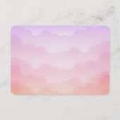 Books for Baby Cute Kitten Reading A Book エンクロージャーカード (裏面)