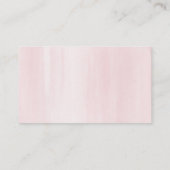 Books for Baby Cute Watercolor Floral エンクロージャーカード (裏面)