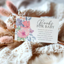 Books for Baby Cute Watercolor Floral