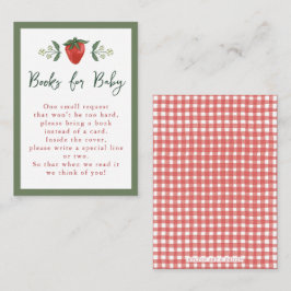 Books For Baby Enclosure Card | Berry Fruit エンクロージャーカード