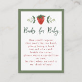 Books For Baby Enclosure Card | Berry Fruit エンクロージャーカード (正面)
