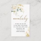Books for Baby Insert Card -  It’s A Boy Gold  エンクロージャーカード (正面)