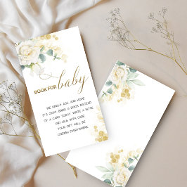 Books for Baby Insert Card -  It’s A Boy Gold  エンクロージャーカード